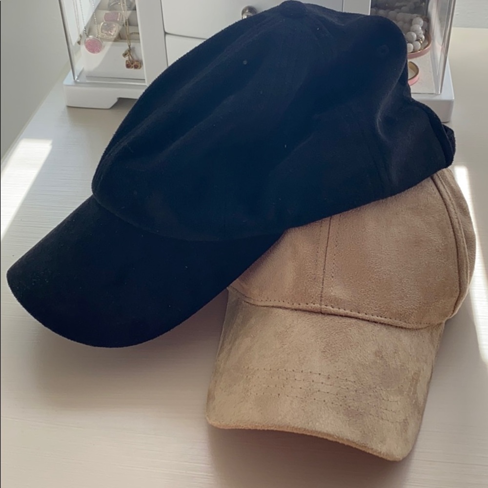 Suede dad hat